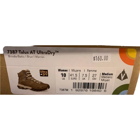 Vasque Women's Talus AT UltraDry Lace Up Boots - Picture 9 of 10